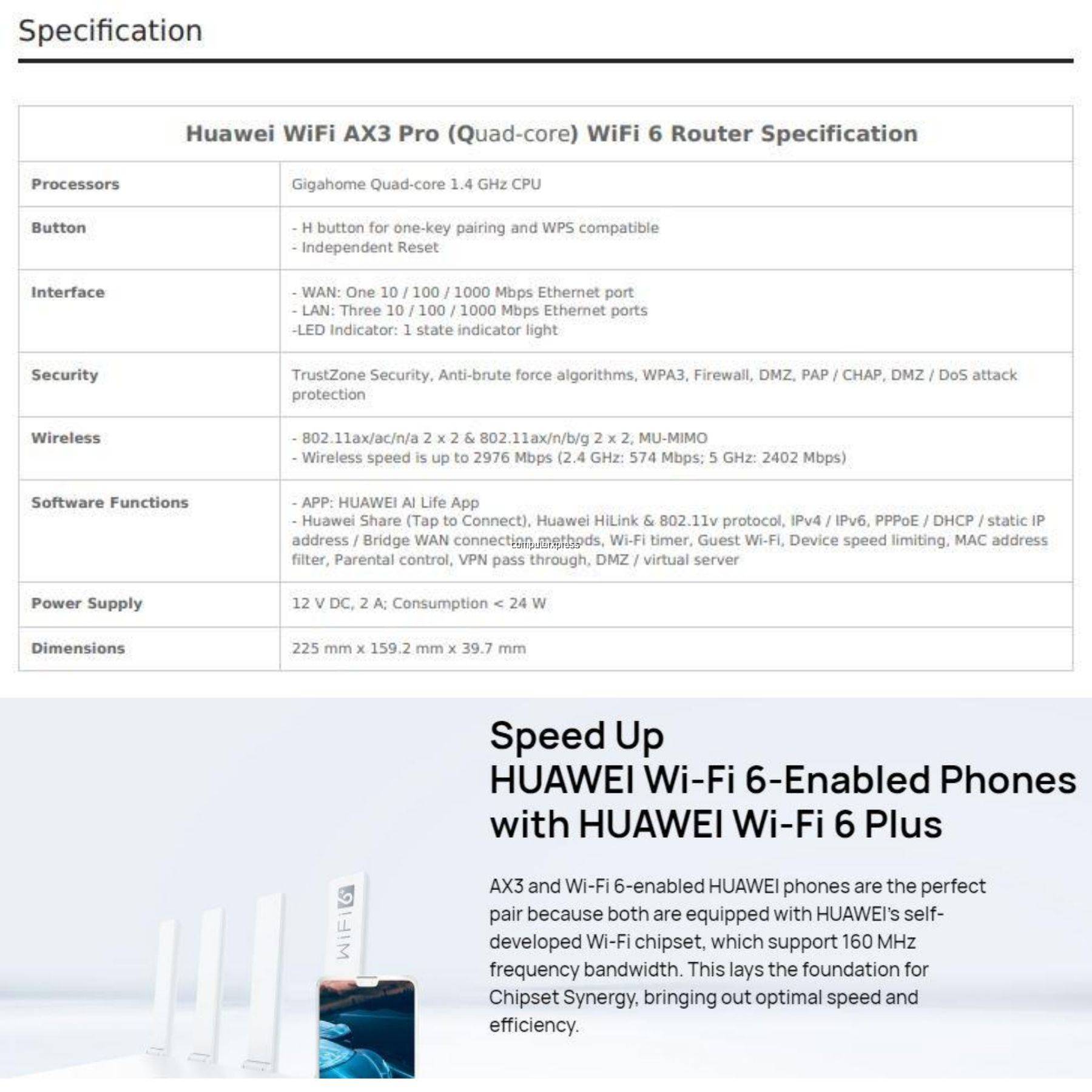 Huawei wifi ax 3 clearance